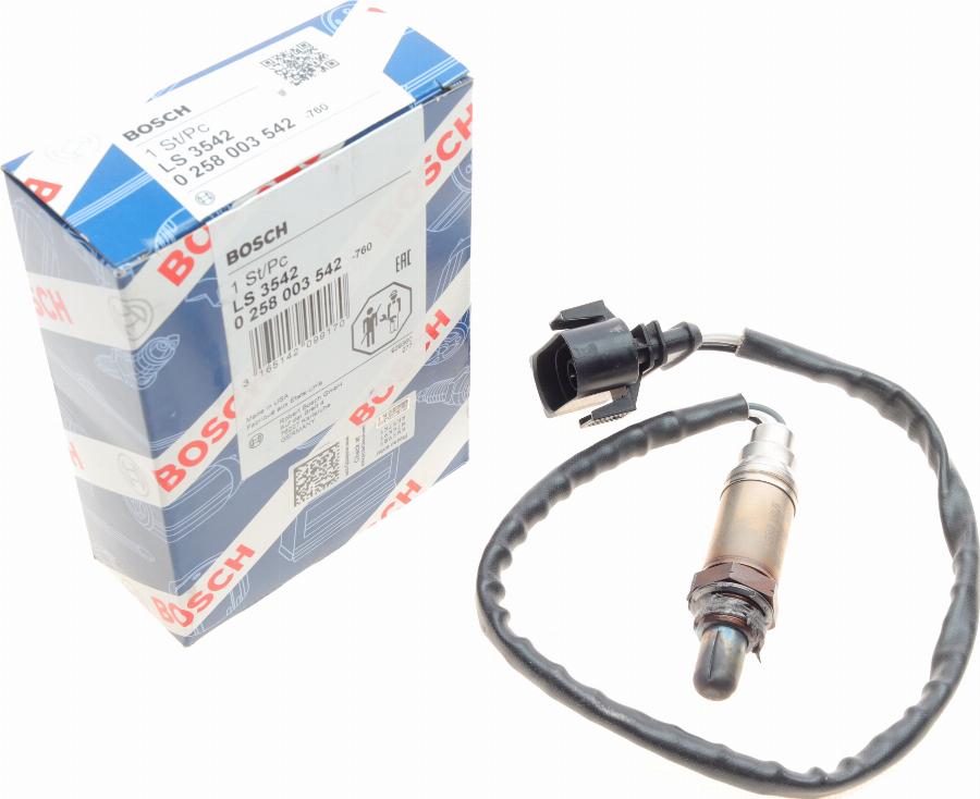 BOSCH 0 258 003 542 - Lambda zonde ps1.lv