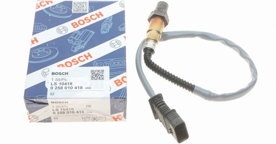 BOSCH 0 258 010 418 - Lambda zonde ps1.lv