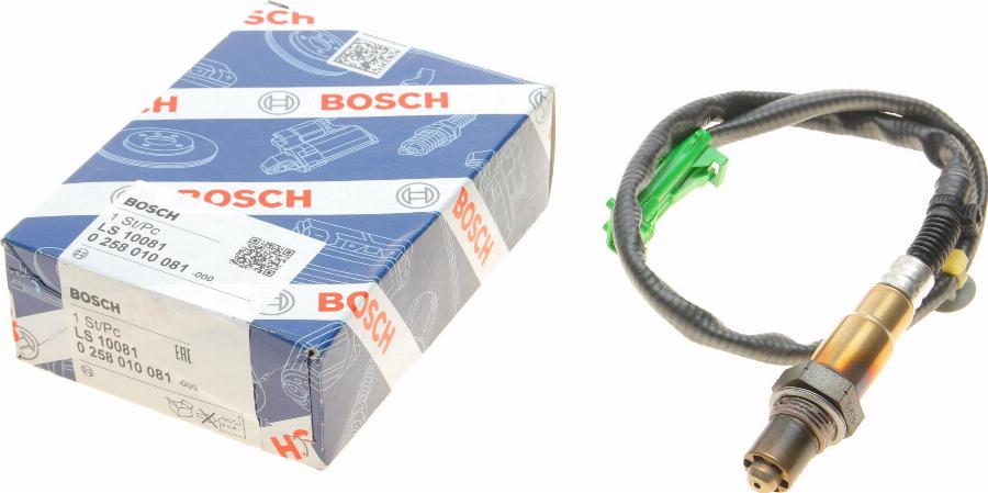 BOSCH 0 258 010 081 - Lambda zonde ps1.lv