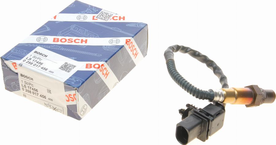 BOSCH 0 258 017 456 - Lambda zonde ps1.lv