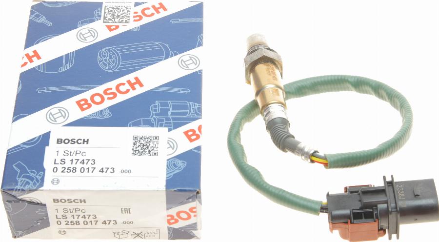 BOSCH 0 258 017 473 - Lambda zonde ps1.lv