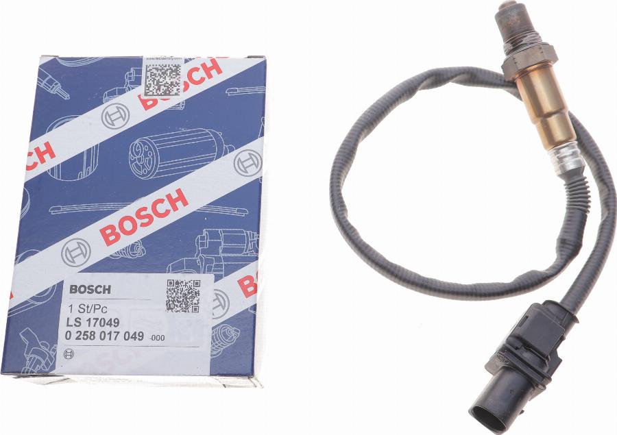 BOSCH 0 258 017 049 - Lambda zonde ps1.lv