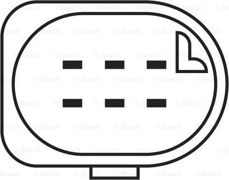 BOSCH 0 258 017 028 - Lambda zonde ps1.lv