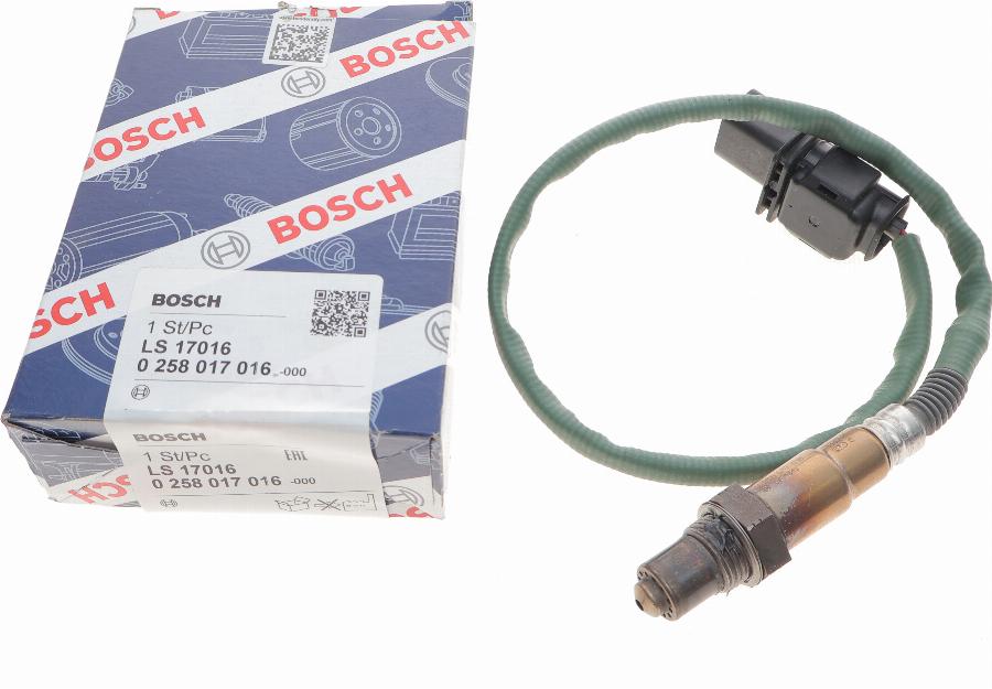 BOSCH 0 258 017 016 - Lambda zonde ps1.lv