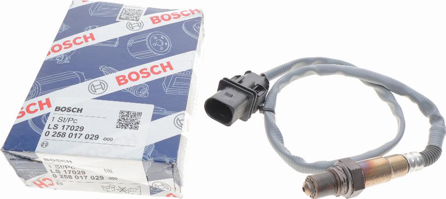 BOSCH 0 258 017 029 - Lambda zonde ps1.lv