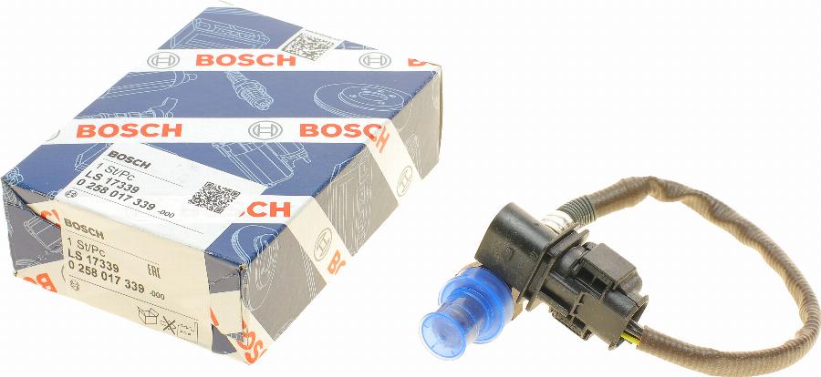 BOSCH 0 258 017 339 - Lambda zonde ps1.lv