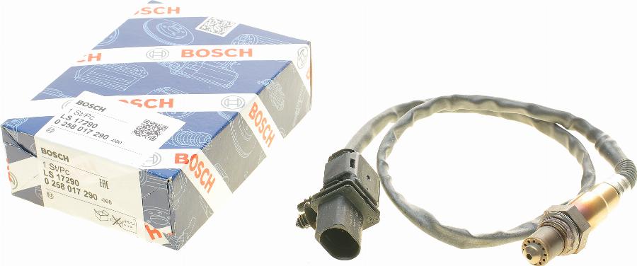 BOSCH 0 258 017 290 - Lambda zonde ps1.lv