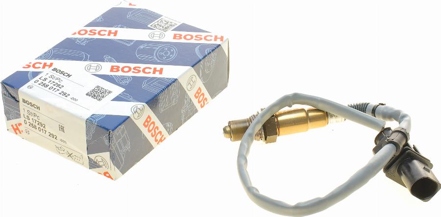 BOSCH 0 258 017 292 - Lambda zonde ps1.lv