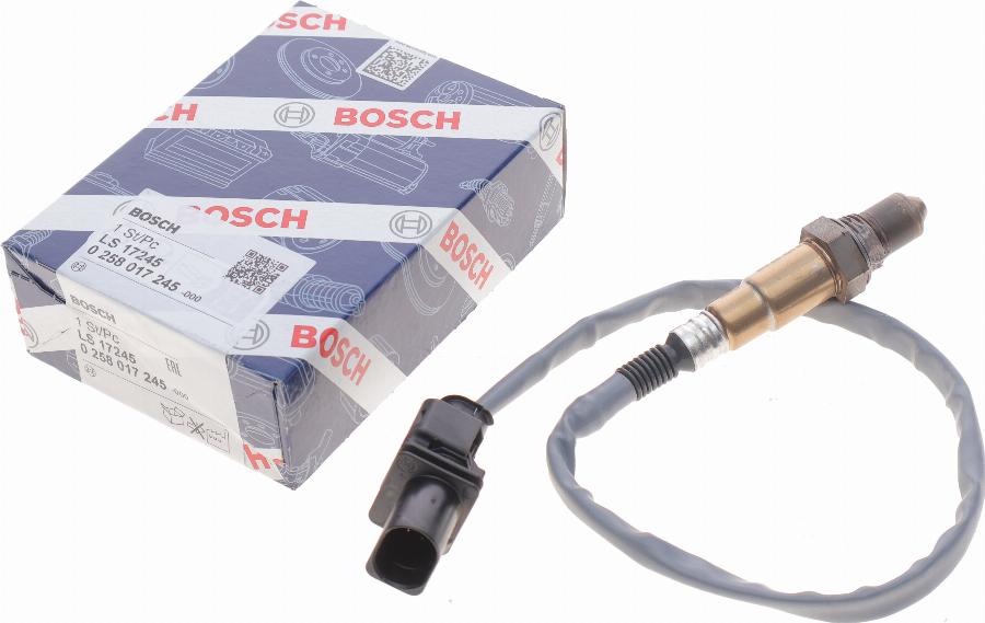 BOSCH 0 258 017 245 - Lambda zonde ps1.lv