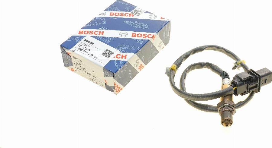 BOSCH 0 258 017 209 - Lambda zonde ps1.lv