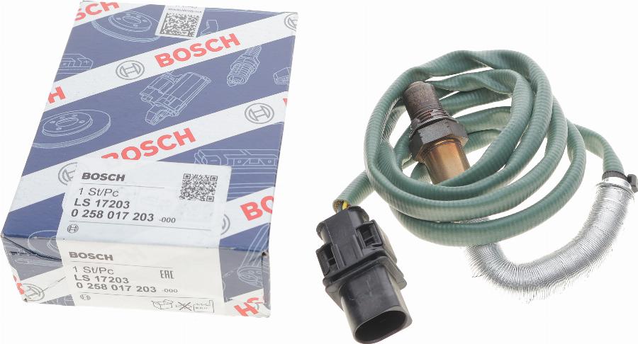 BOSCH 0 258 017 203 - Lambda zonde ps1.lv