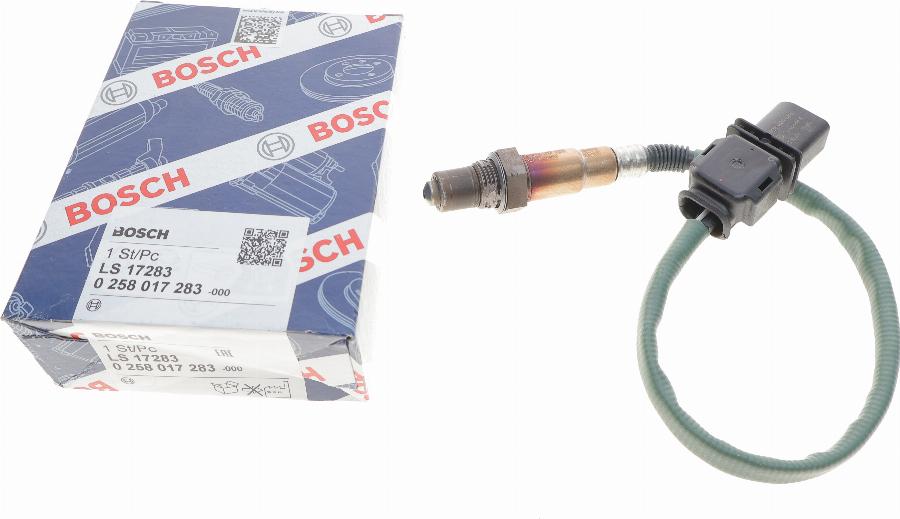 BOSCH 0 258 017 283 - Lambda zonde ps1.lv