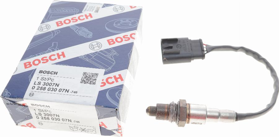 BOSCH 0 258 030 07N - Lambda zonde ps1.lv