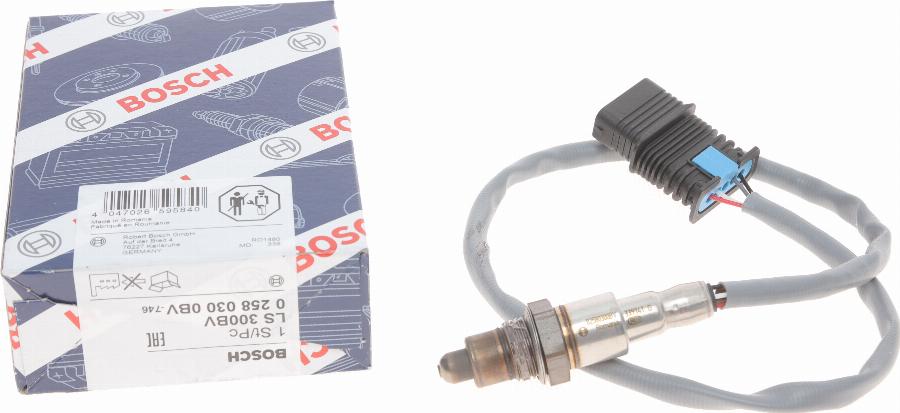 BOSCH 0 258 030 0BV - Lambda zonde ps1.lv