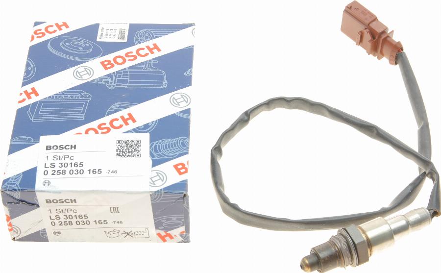 BOSCH 0 258 030 165 - Lambda zonde ps1.lv