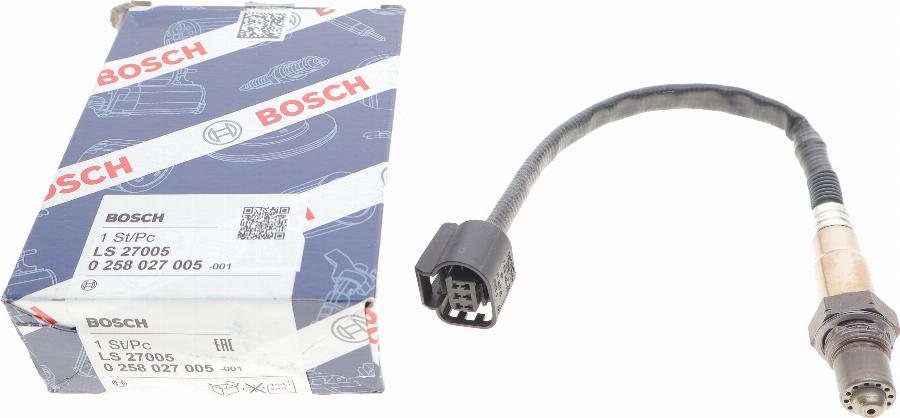 BOSCH 0 258 027 005 - Lambda zonde ps1.lv