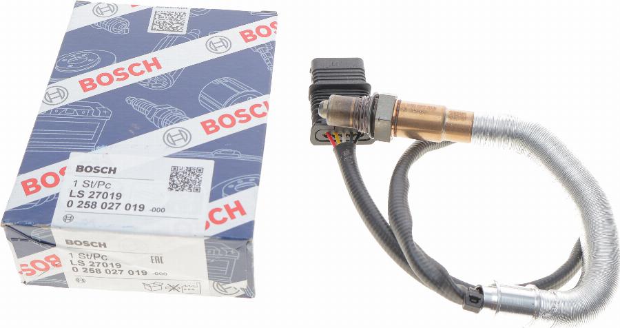 BOSCH 0 258 027 019 - Lambda zonde ps1.lv