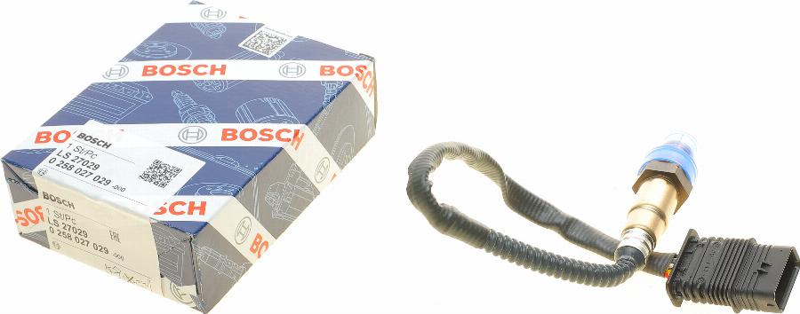 BOSCH 0 258 027 029 - Lambda zonde ps1.lv