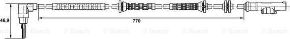 BOSCH 0 265 007 671 - Devējs, Riteņu griešanās ātrums ps1.lv