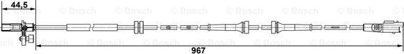 BOSCH 0 265 007 789 - Devējs, Riteņu griešanās ātrums ps1.lv