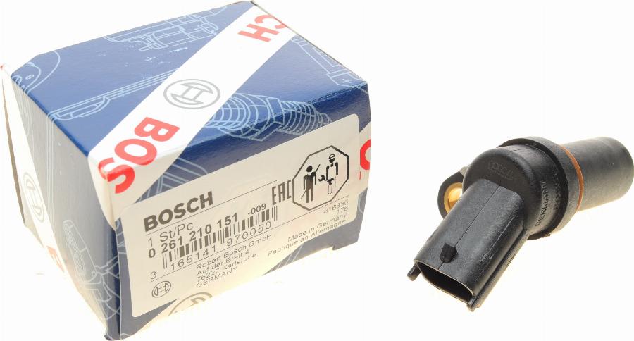 BOSCH 0 261 210 151 - Impulsu devējs, Kloķvārpsta ps1.lv