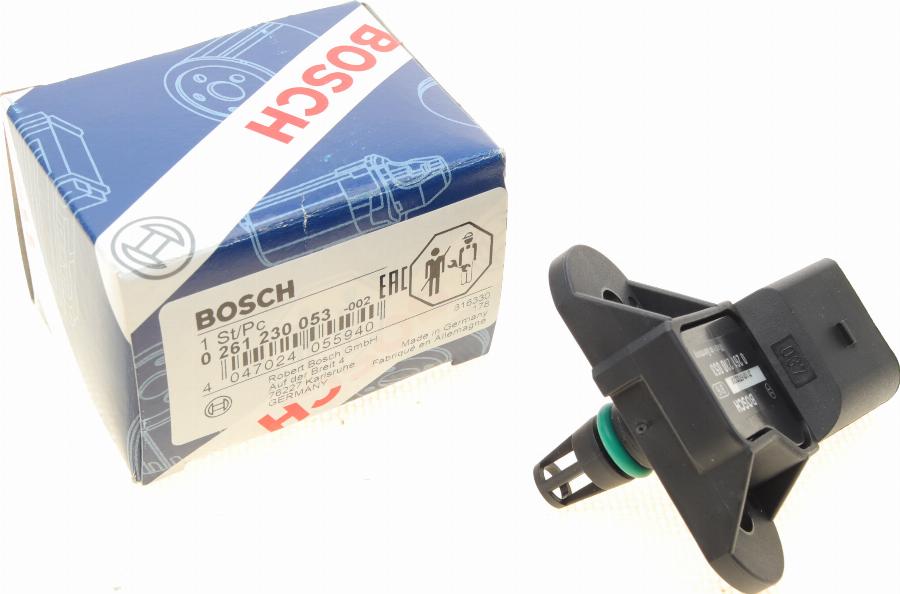 BOSCH 0 261 230 053 - Spiediena devējs, Bremžu pastiprinātājs ps1.lv