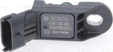 BOSCH 0 261 230 284 - Devējs, Pūtes spiediens ps1.lv