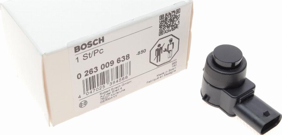 BOSCH 0 263 009 638 - Devējs, Parkošanās palīgsistēma ps1.lv