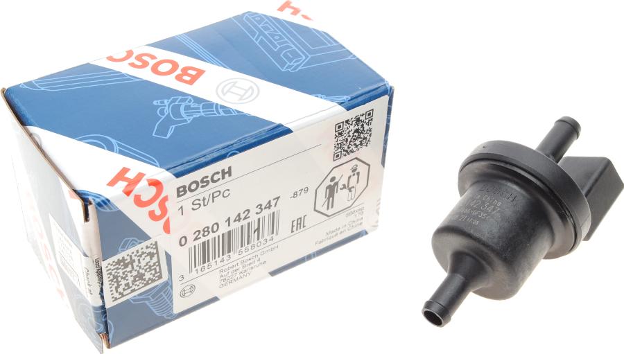 BOSCH 0 280 142 347 - Ventilācijas vārsts, Degvielas tvertne ps1.lv