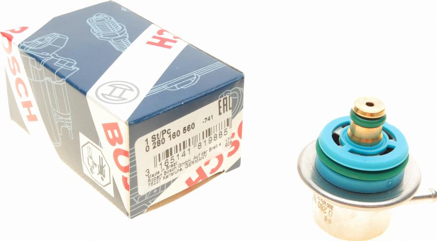 BOSCH 0 280 160 560 - Degvielas spiediena regulators ps1.lv