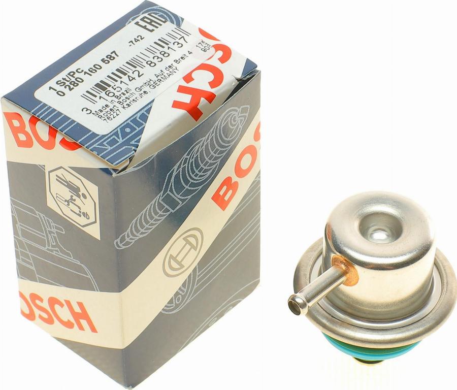 BOSCH 0 280 160 587 - Degvielas spiediena regulators ps1.lv