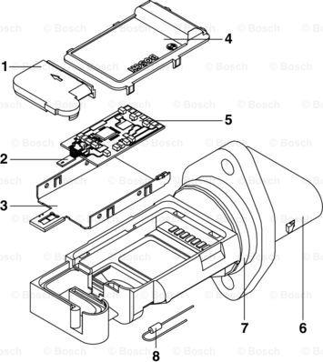 BOSCH 0 280 218 087 - Gaisa masas mērītājs ps1.lv