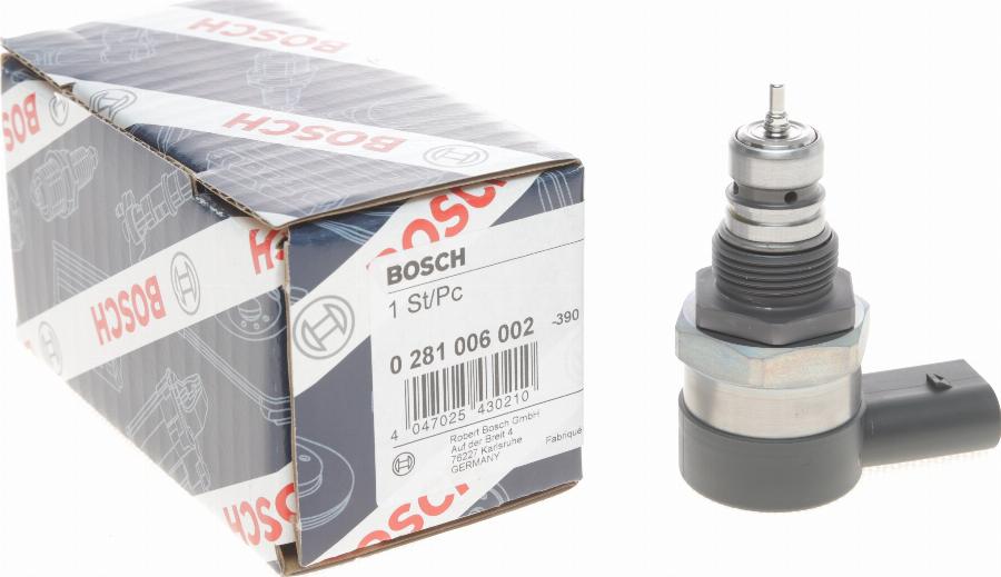 BOSCH 0 281 006 002 - Redukcijas vārsts, Common-Rail sistēma ps1.lv