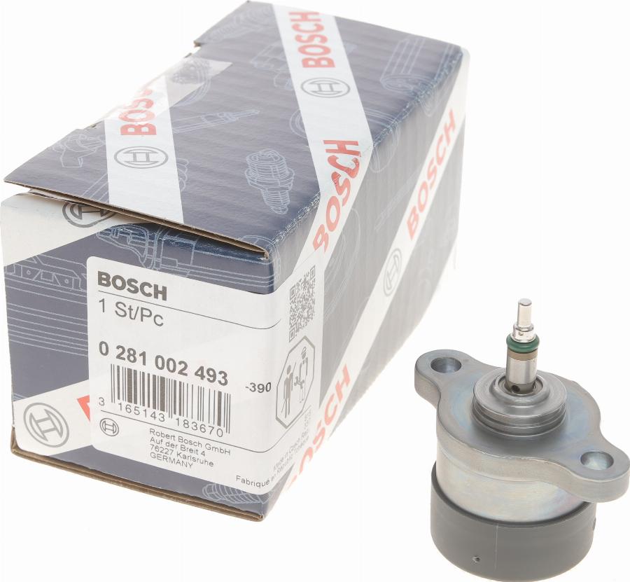 BOSCH 0 281 002 493 - Redukcijas vārsts, Common-Rail sistēma ps1.lv