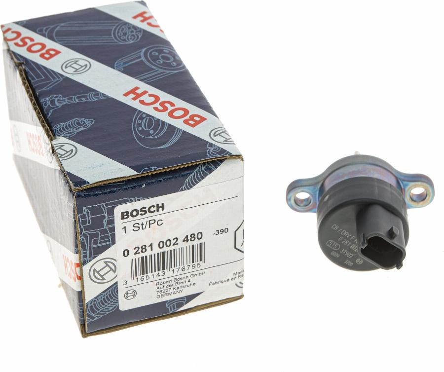 BOSCH 0 281 002 480 - Redukcijas vārsts, Common-Rail sistēma ps1.lv