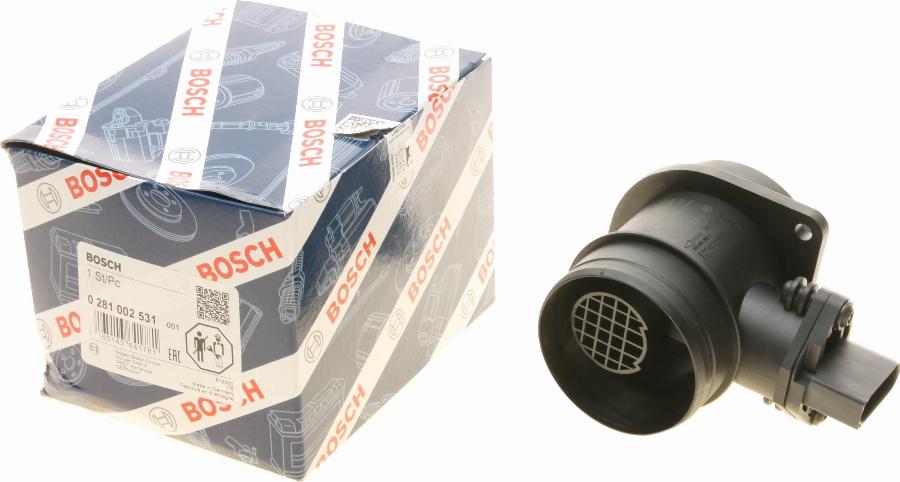 BOSCH 0 281 002 531 - Gaisa masas mērītājs ps1.lv