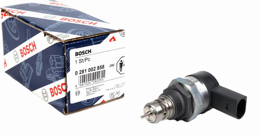 BOSCH 0 281 002 858 - Redukcijas vārsts, Common-Rail sistēma ps1.lv