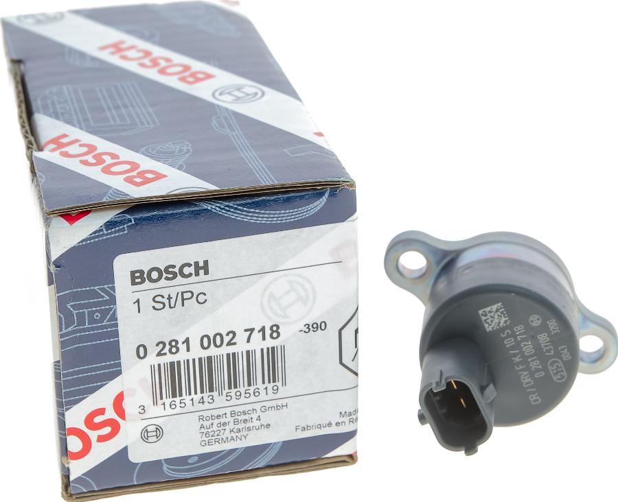 BOSCH 0 281 002 718 - Redukcijas vārsts, Common-Rail sistēma ps1.lv