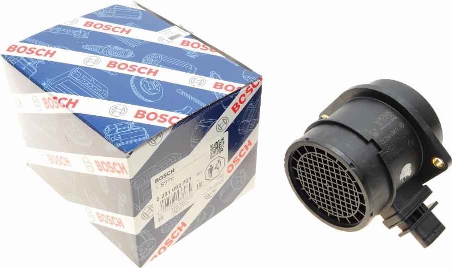 BOSCH 0 281 002 721 - Gaisa masas mērītājs ps1.lv