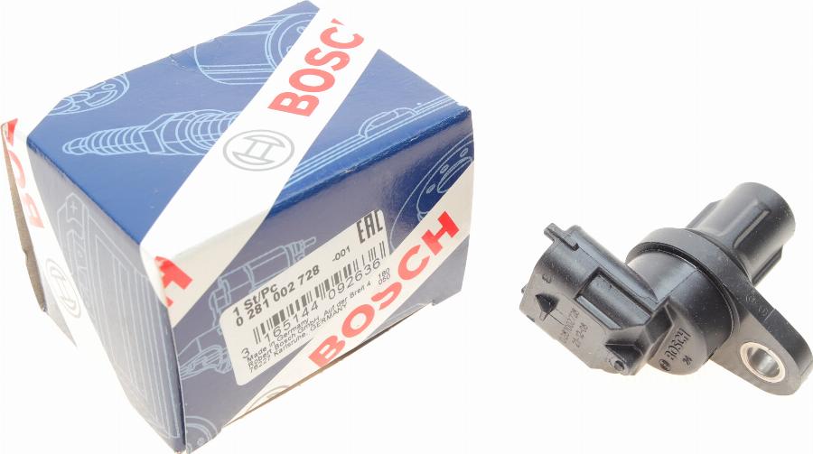 BOSCH 0 281 002 728 - Devējs, Sadales vārpstas stāvoklis ps1.lv