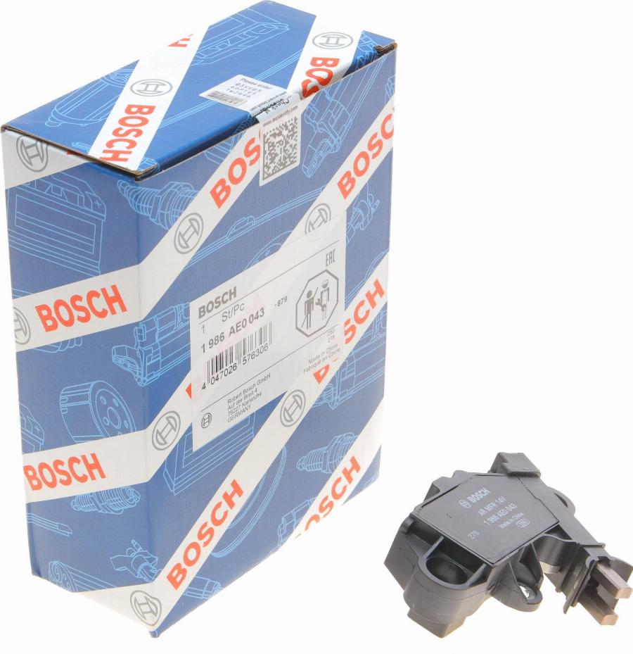 BOSCH 1 986 AE0 043 - Ģeneratora sprieguma regulators ps1.lv