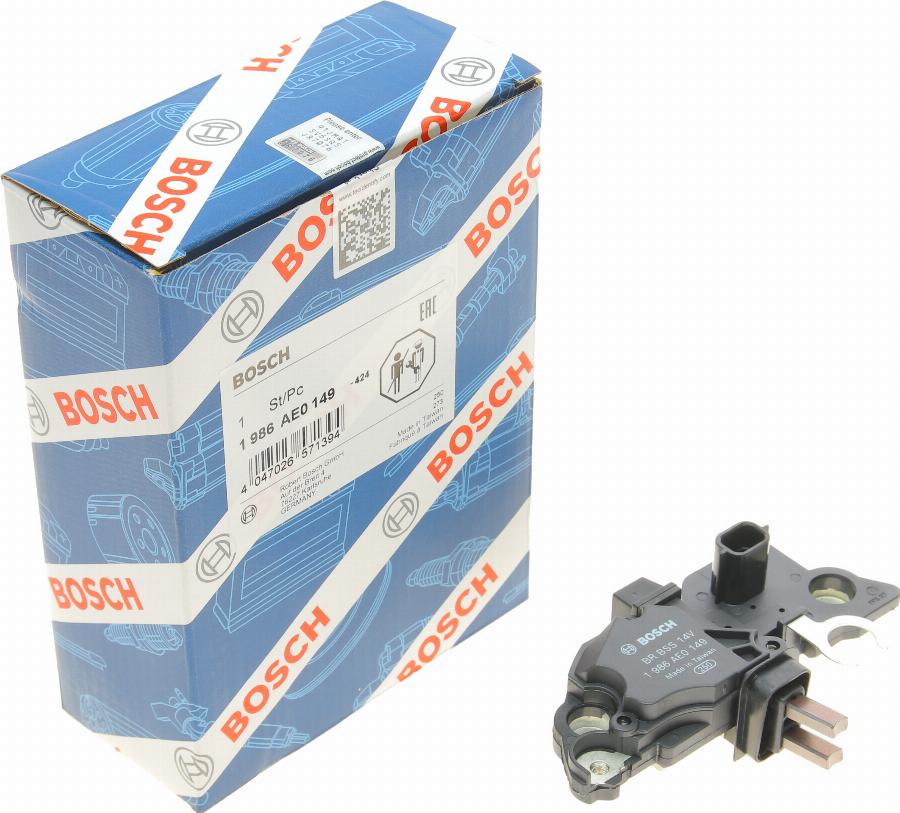 BOSCH 1 986 AE0 149 - Ģeneratora sprieguma regulators ps1.lv