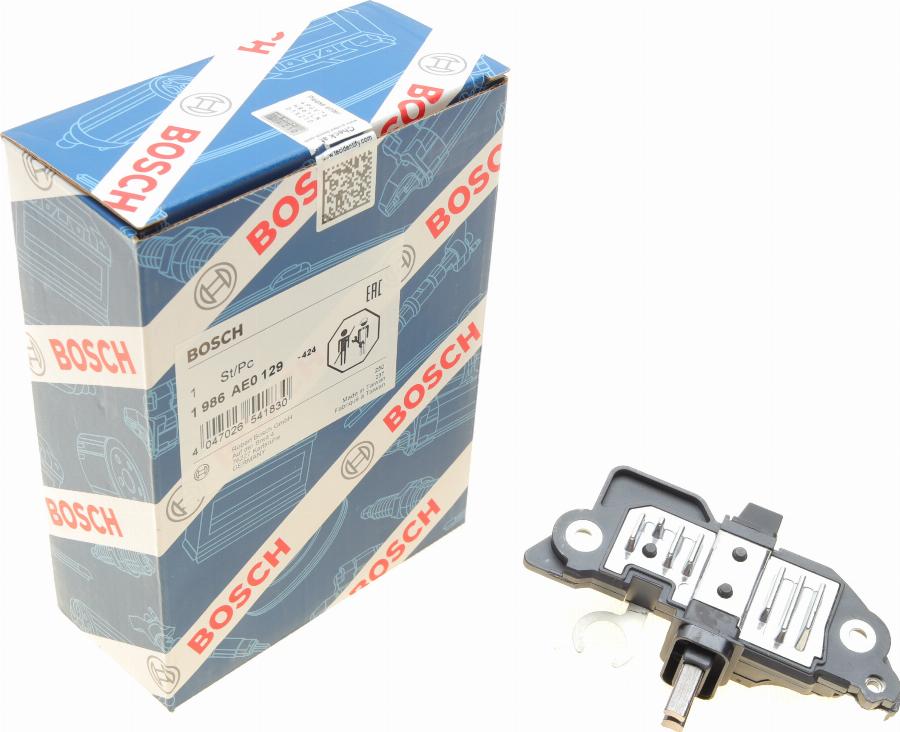 BOSCH 1 986 AE0 129 - Ģeneratora sprieguma regulators ps1.lv