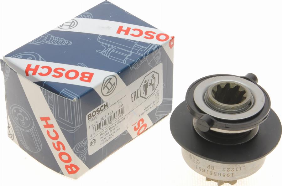 BOSCH 1 986 SE1 651 - Zobrats, Starteris ps1.lv