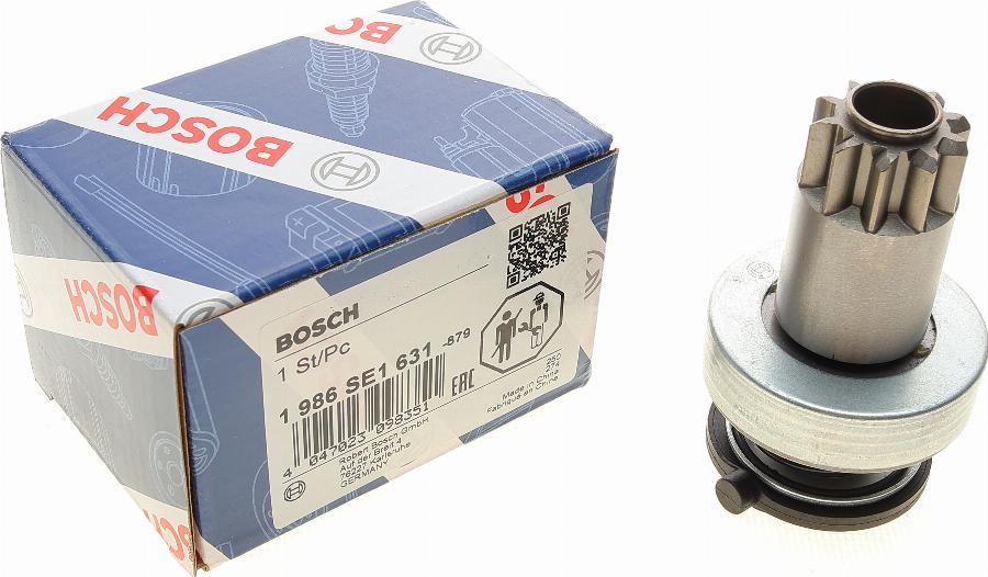 BOSCH 1 986 SE1 631 - Zobrats, Starteris ps1.lv