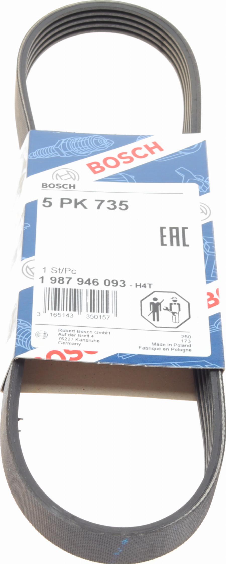 BOSCH 1 987 946 093 - Ķīļrievu siksna ps1.lv