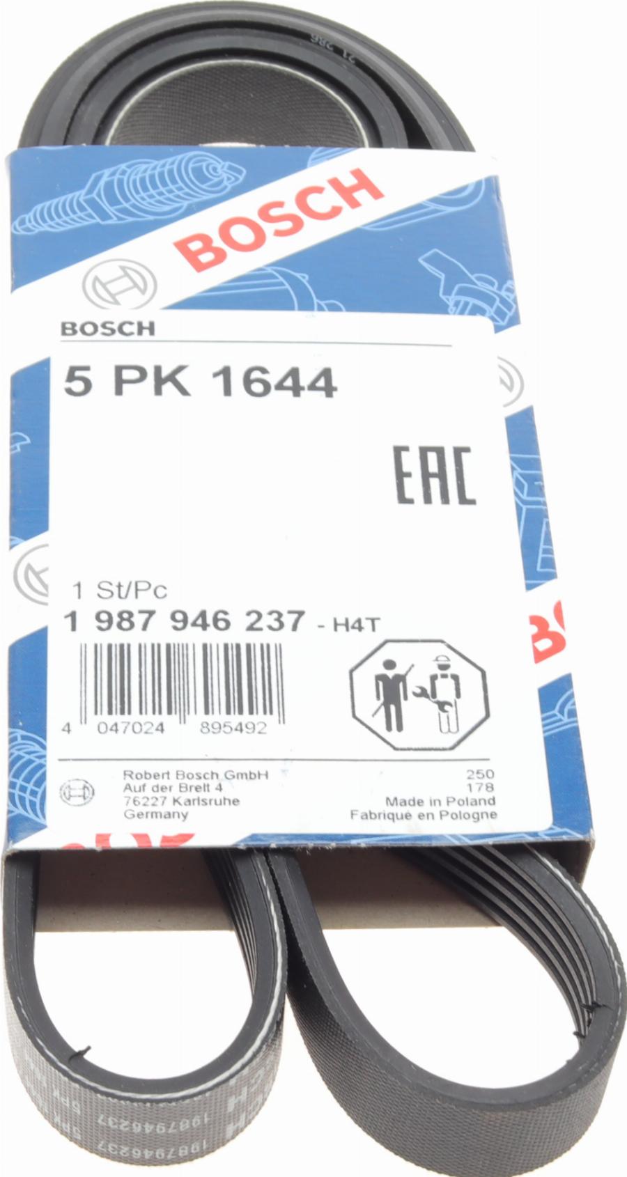 BOSCH 1 987 946 237 - Ķīļrievu siksna ps1.lv