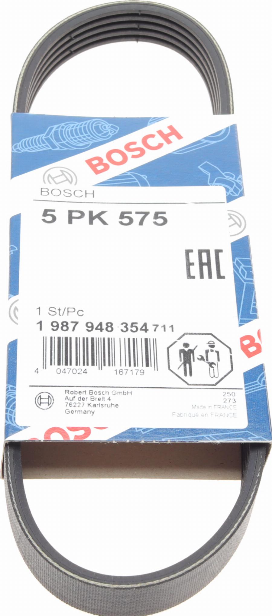 BOSCH 1 987 948 354 - Ķīļrievu siksna ps1.lv