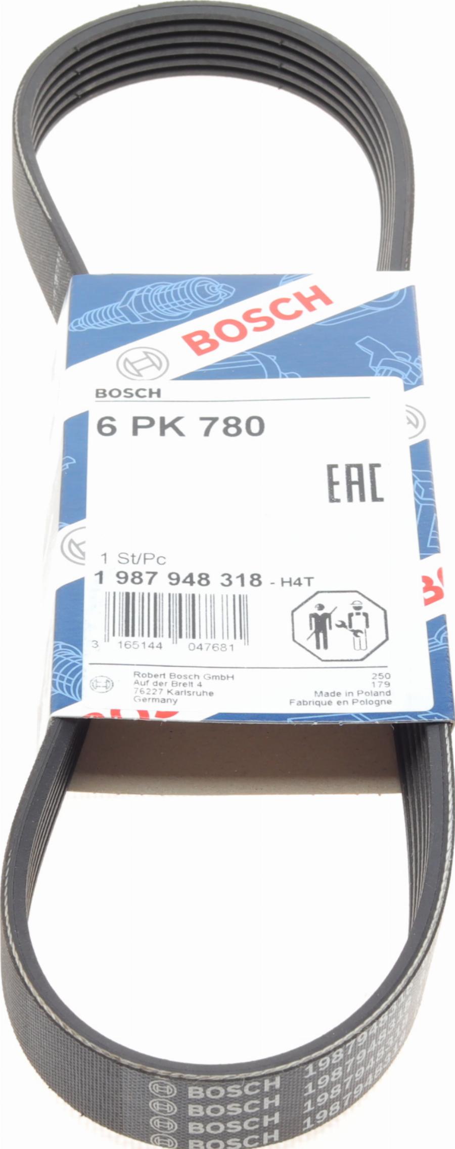 BOSCH 1 987 948 318 - Ķīļrievu siksna ps1.lv