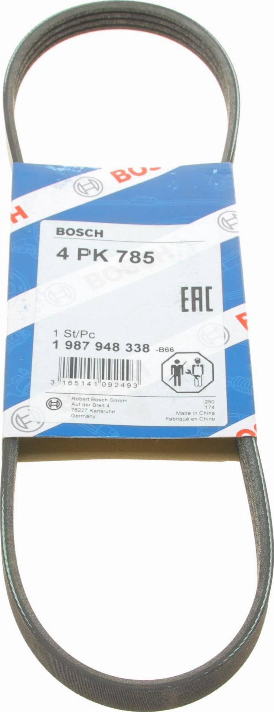 BOSCH 1 987 948 338 - Ķīļrievu siksna ps1.lv